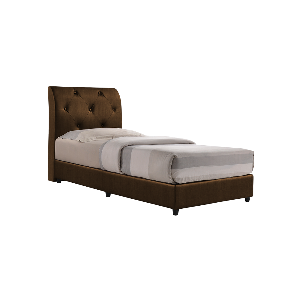 COWELL - Mix & Match Divan Bed Frame (without drawer) - Single / Super Single / Queen / King