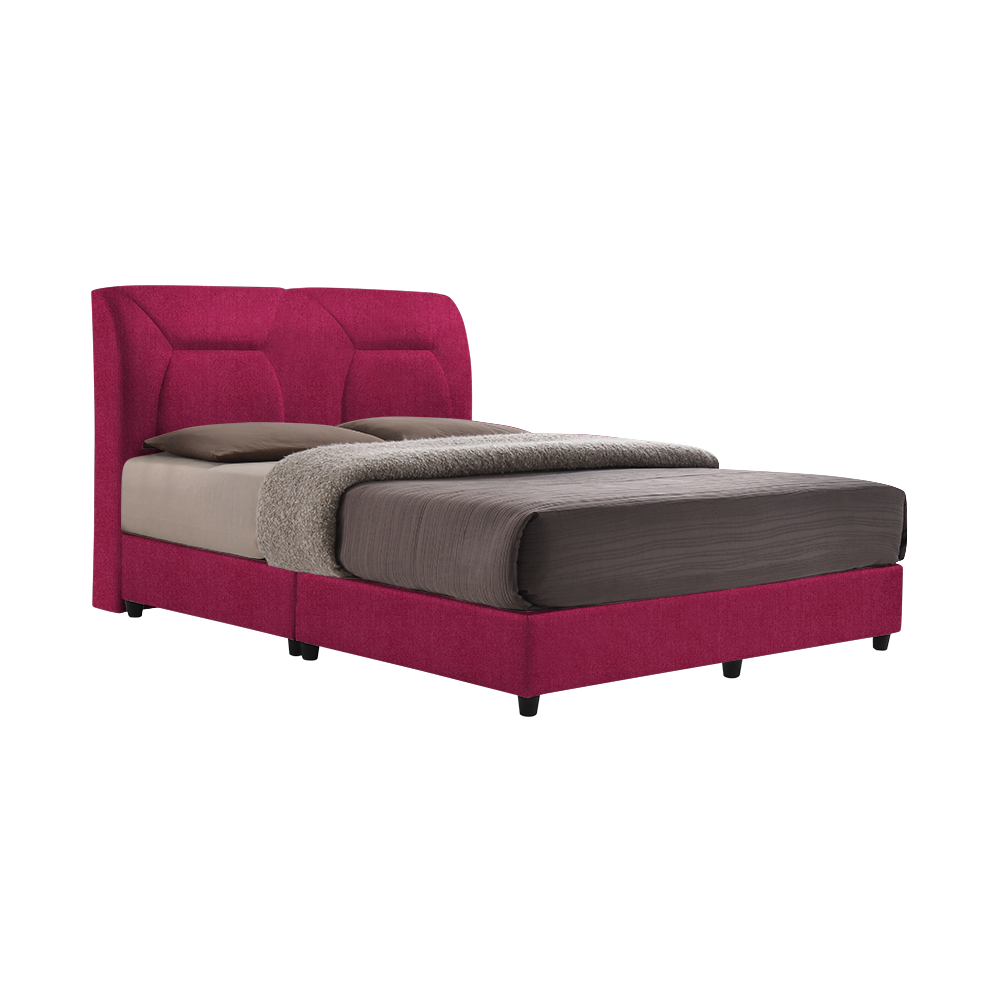 ELISE - Mix & Match Divan Bed Frame (without drawer) - Single / Super Single / Queen / King
