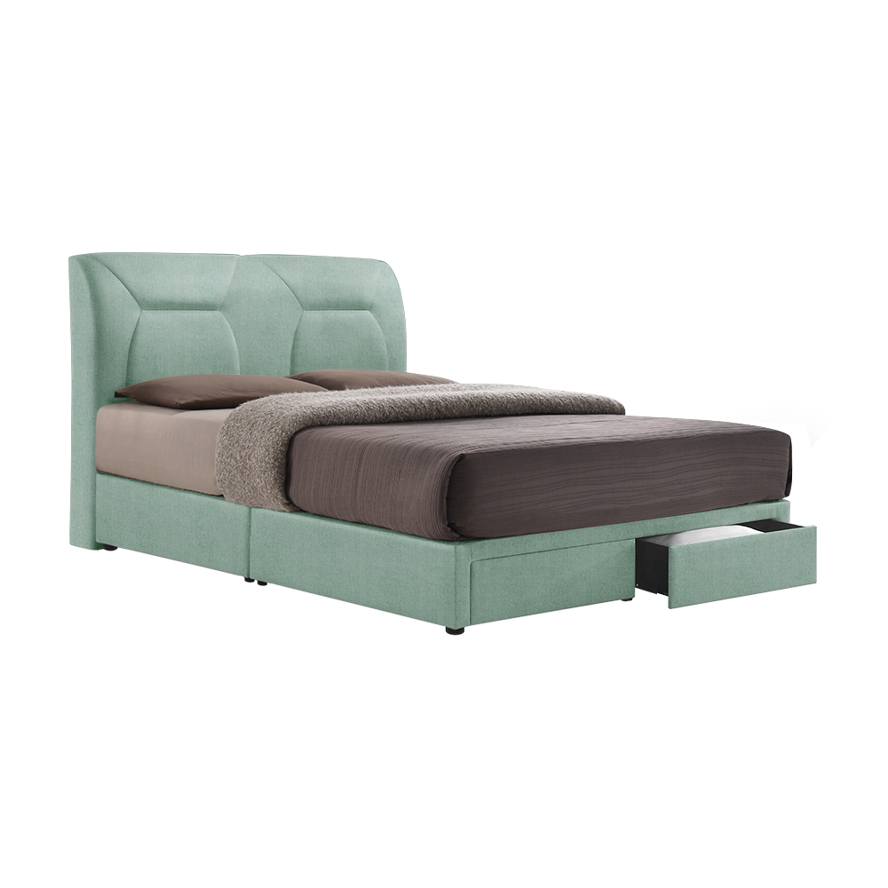 ELISE - Mix & Match Divan Bed Frame (with drawer) - Single / Super Single / Queen / King