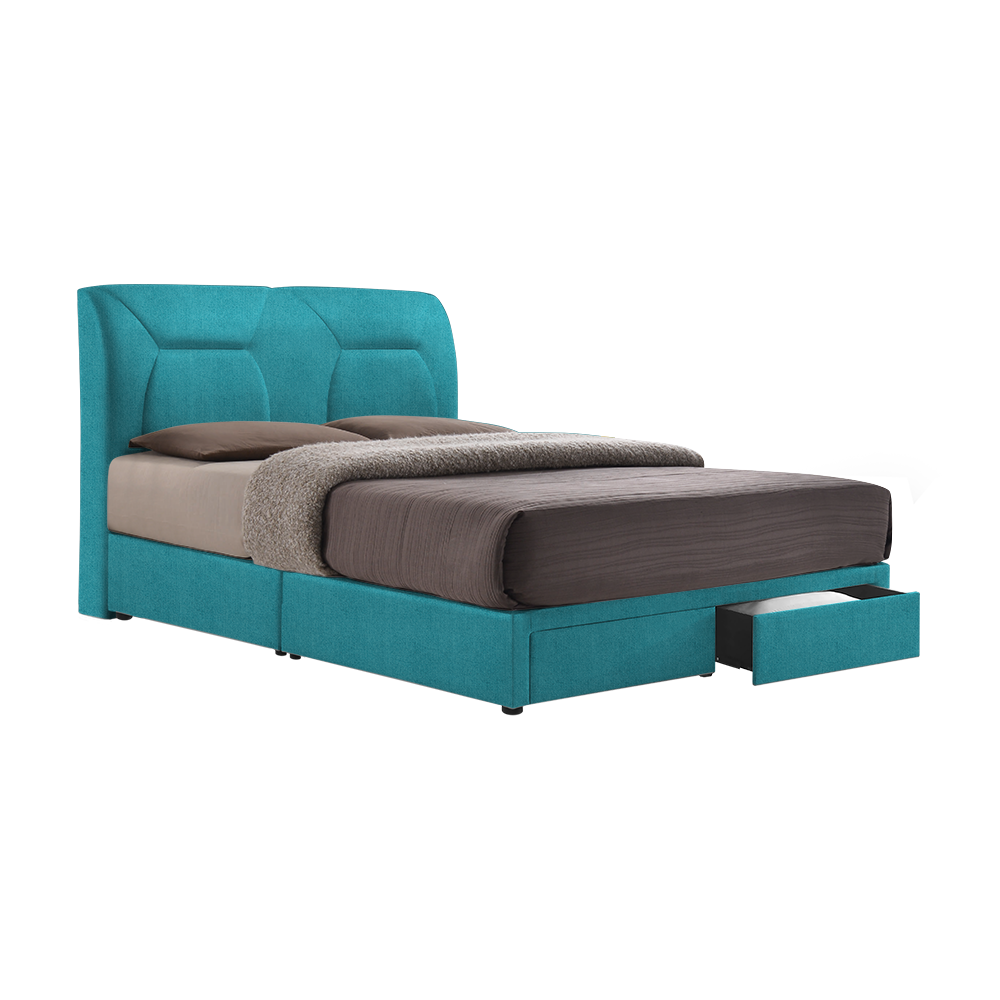 ELISE - Mix & Match Divan Bed Frame (with drawer) - Single / Super Single / Queen / King