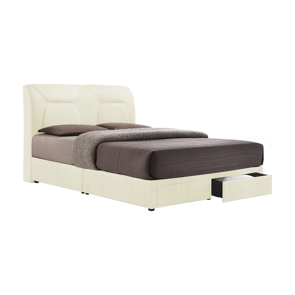 ELISE - Mix & Match Divan Bed Frame (with drawer) - Single / Super Single / Queen / King