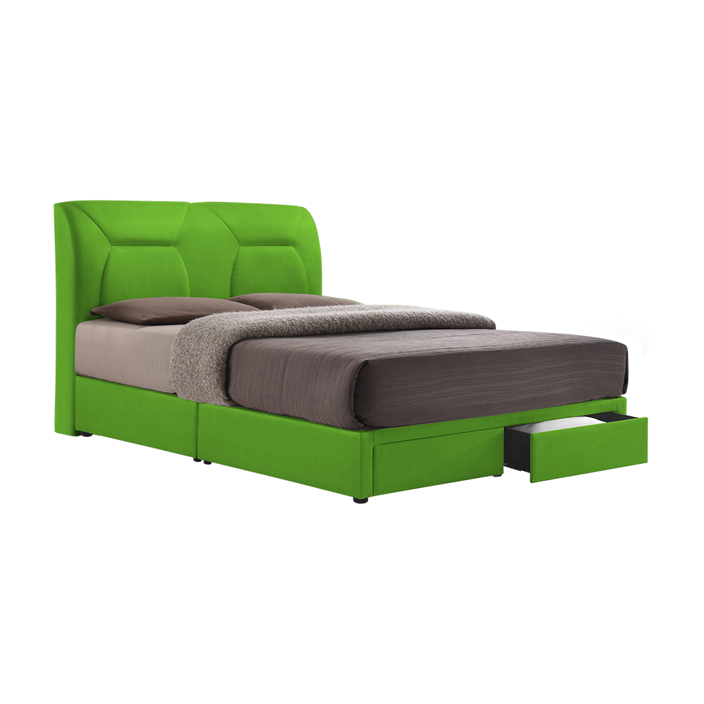 ELISE - Mix & Match Divan Bed Frame (with drawer) - Single / Super Single / Queen / King