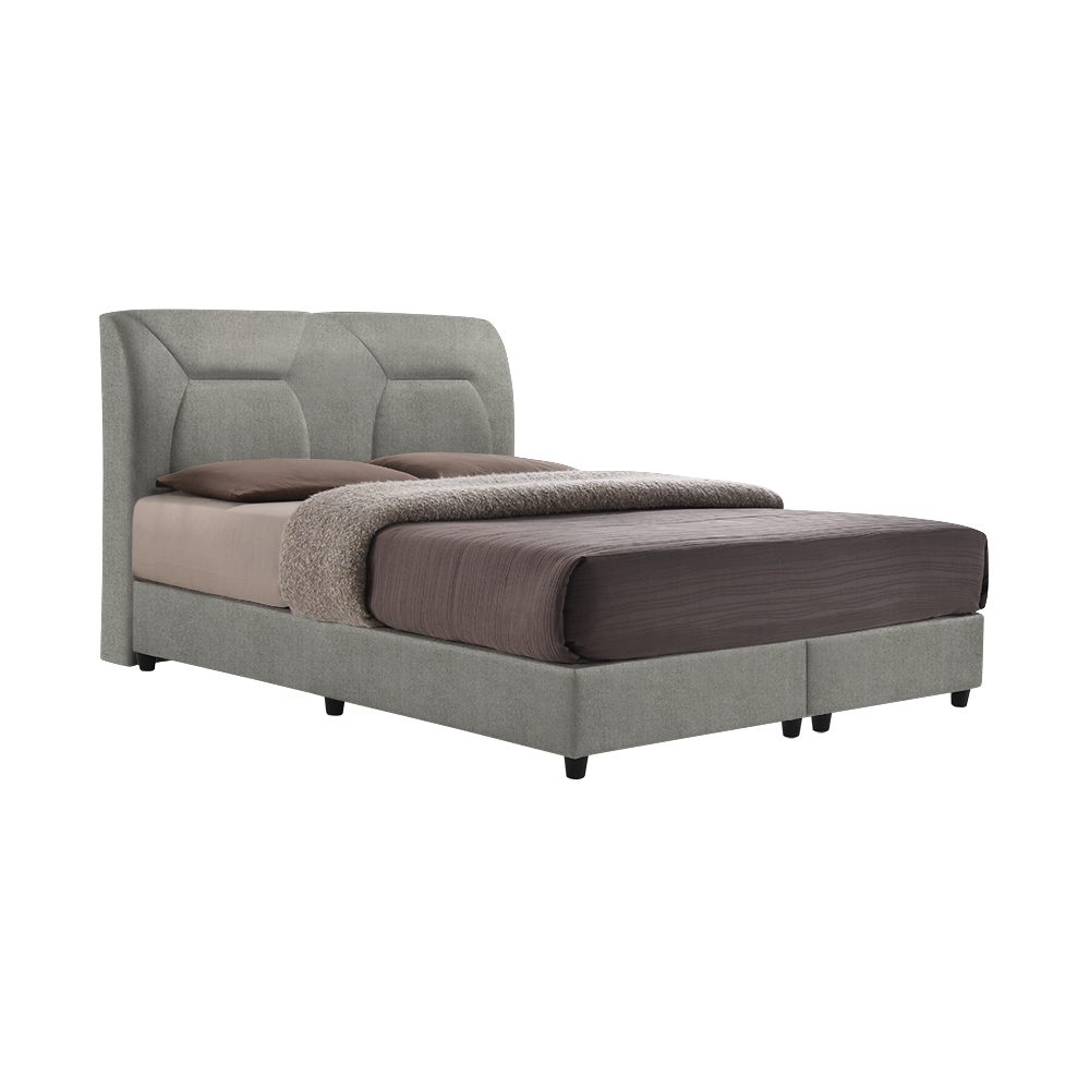 ELISE - Mix & Match Divan Bed Frame (without drawer) - Single / Super Single / Queen / King