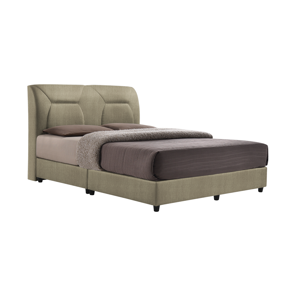 ELISE - Mix & Match Divan Bed Frame (without drawer) - Single / Super Single / Queen / King