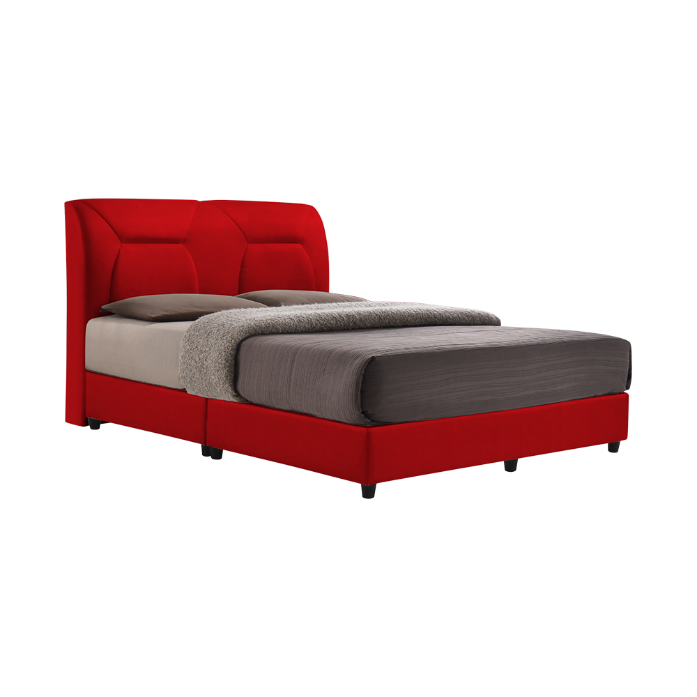 ELISE - Mix & Match Divan Bed Frame (without drawer) - Single / Super Single / Queen / King