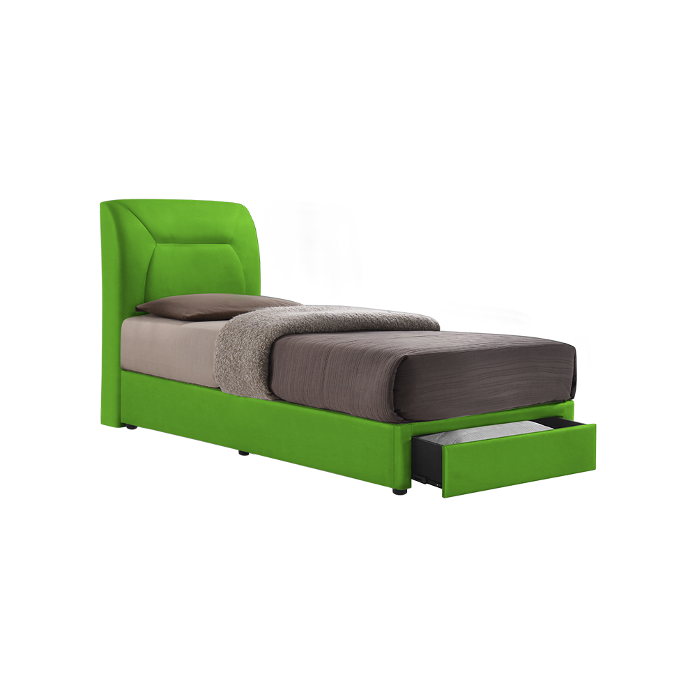 ELISE - Mix & Match Divan Bed Frame (with drawer) - Single / Super Single / Queen / King