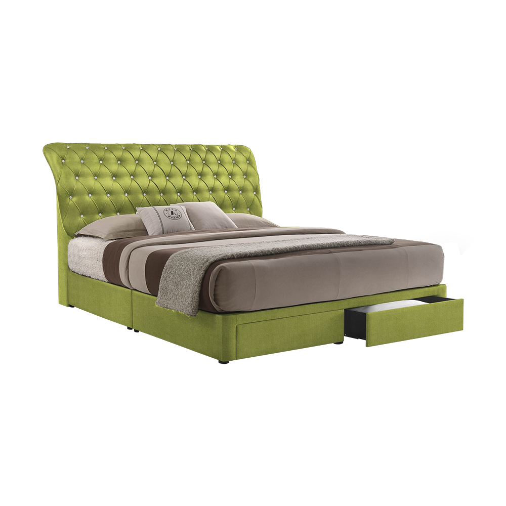 FLORENCE - Mix & Match Divan Bed Frame (with drawer) - Queen / King