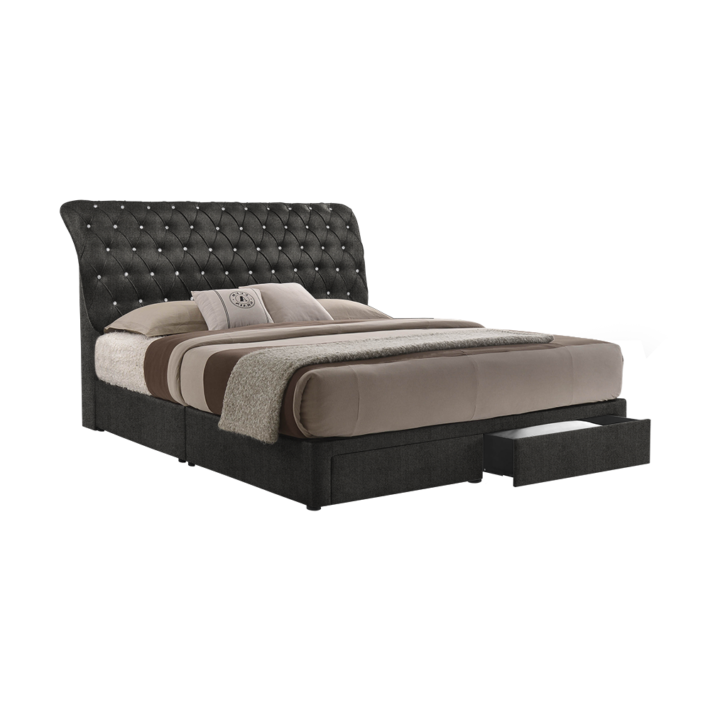 FLORENCE - Mix & Match Divan Bed Frame (with drawer) - Queen / King