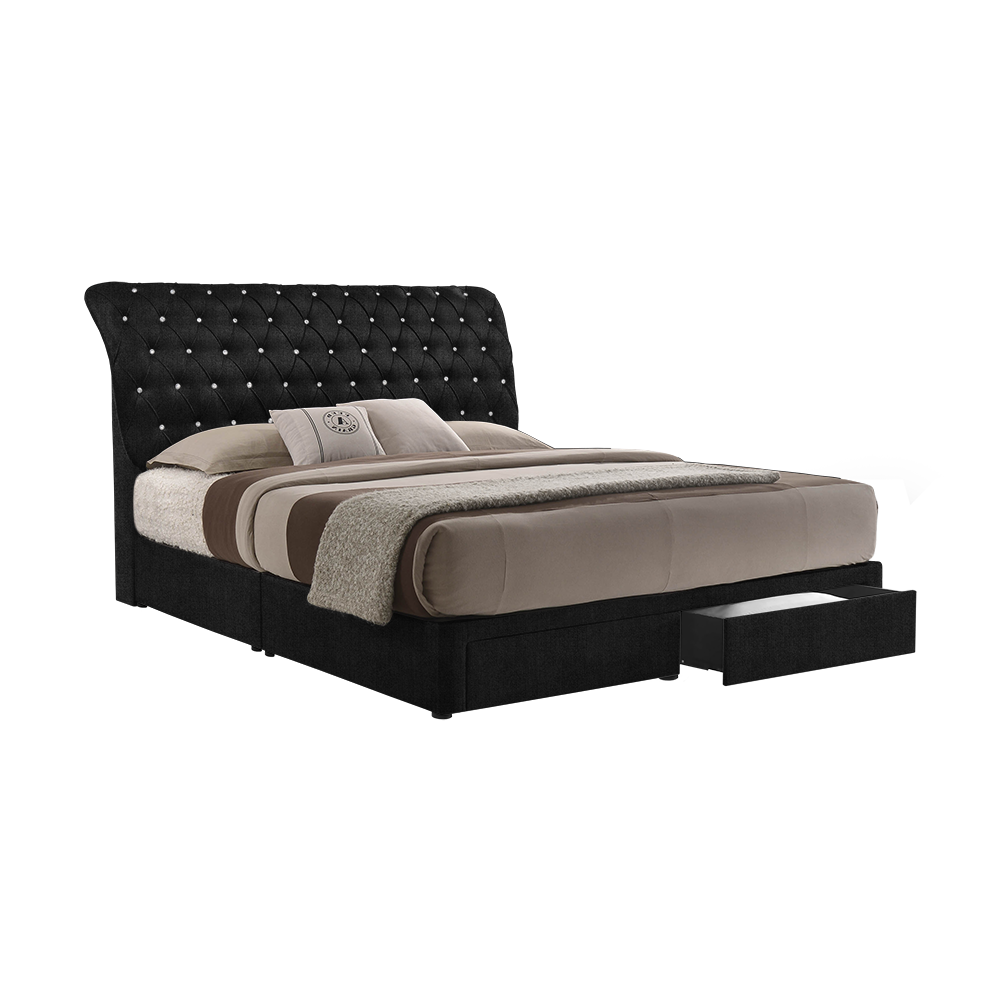 FLORENCE - Mix & Match Divan Bed Frame (with drawer) - Queen / King