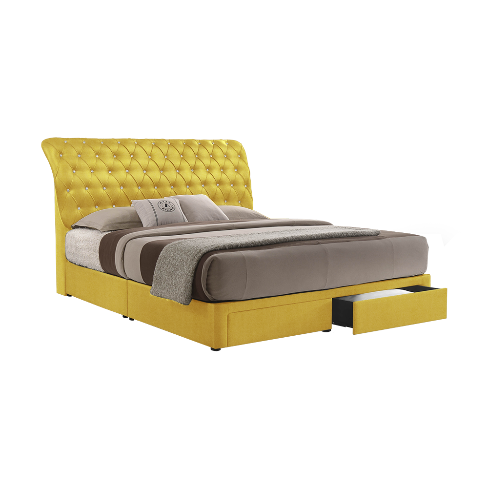 FLORENCE - Mix & Match Divan Bed Frame (with drawer) - Queen / King