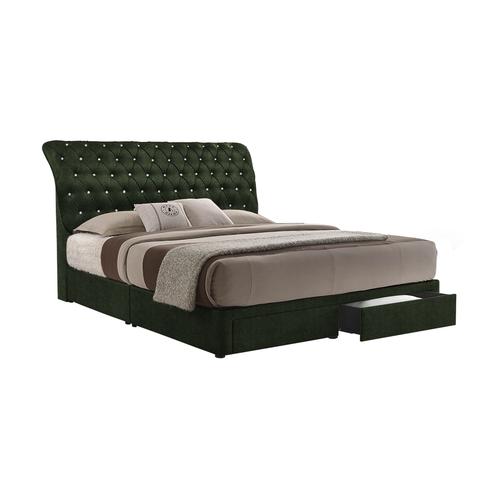 FLORENCE - Mix & Match Divan Bed Frame (with drawer) - Queen / King