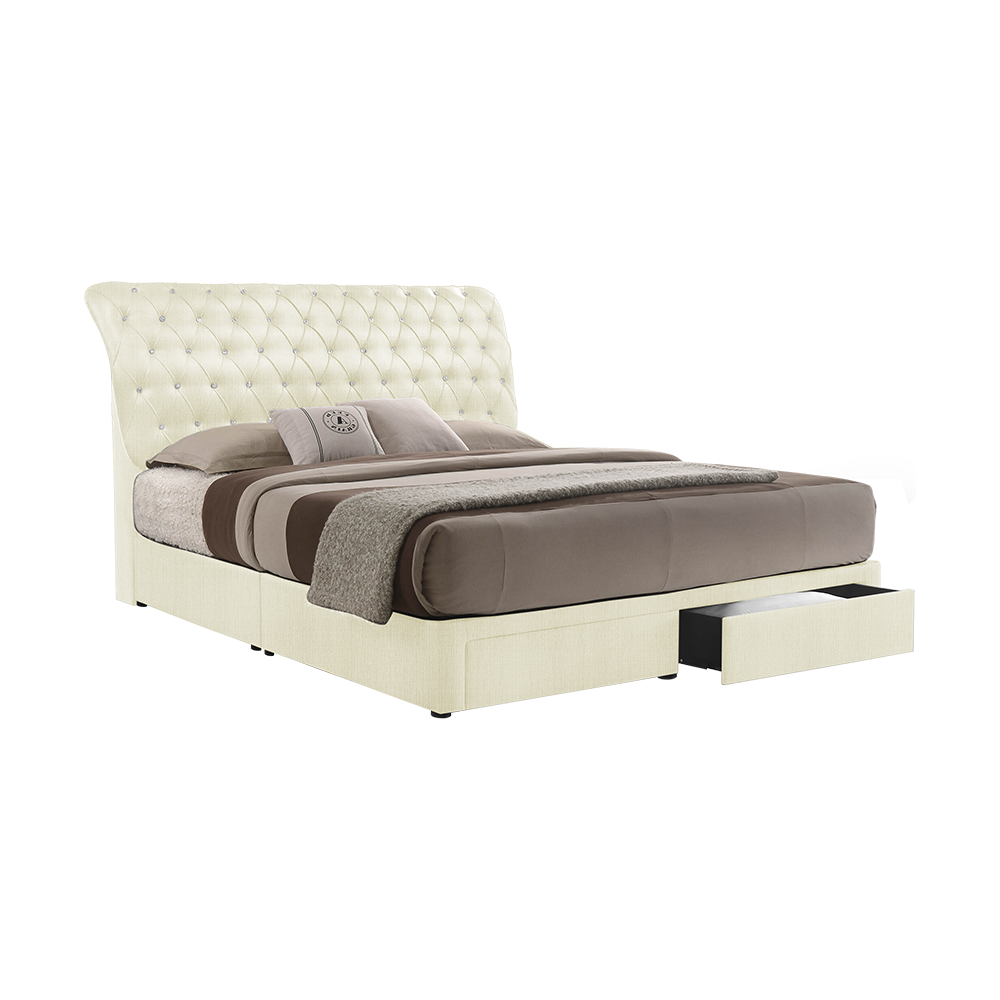 FLORENCE - Mix & Match Divan Bed Frame (with drawer) - Queen / King