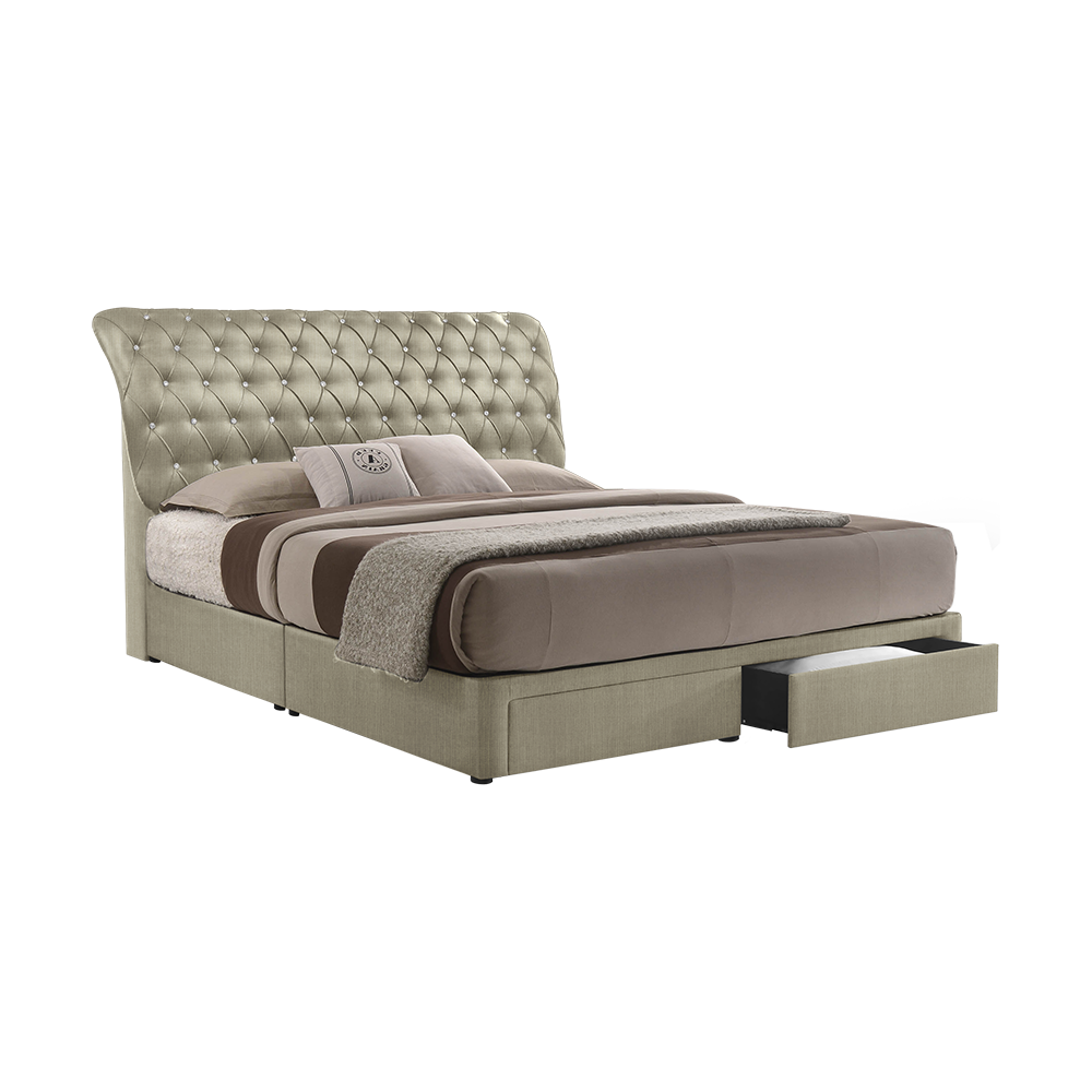 FLORENCE - Mix & Match Divan Bed Frame (with drawer) - Queen / King