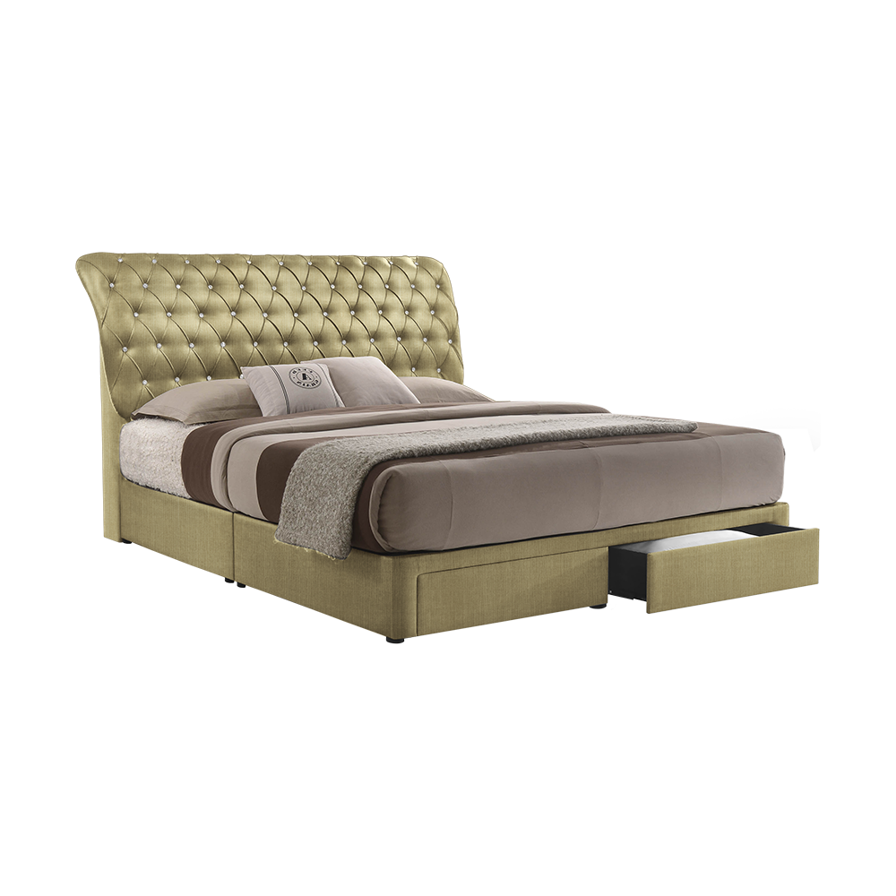 FLORENCE - Mix & Match Divan Bed Frame (with drawer) - Queen / King