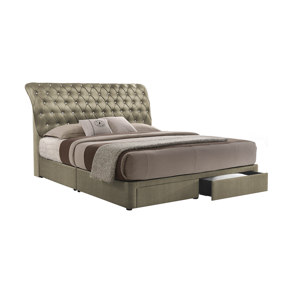 FLORENCE - Mix & Match Divan Bed Frame (with drawer) - Queen / King