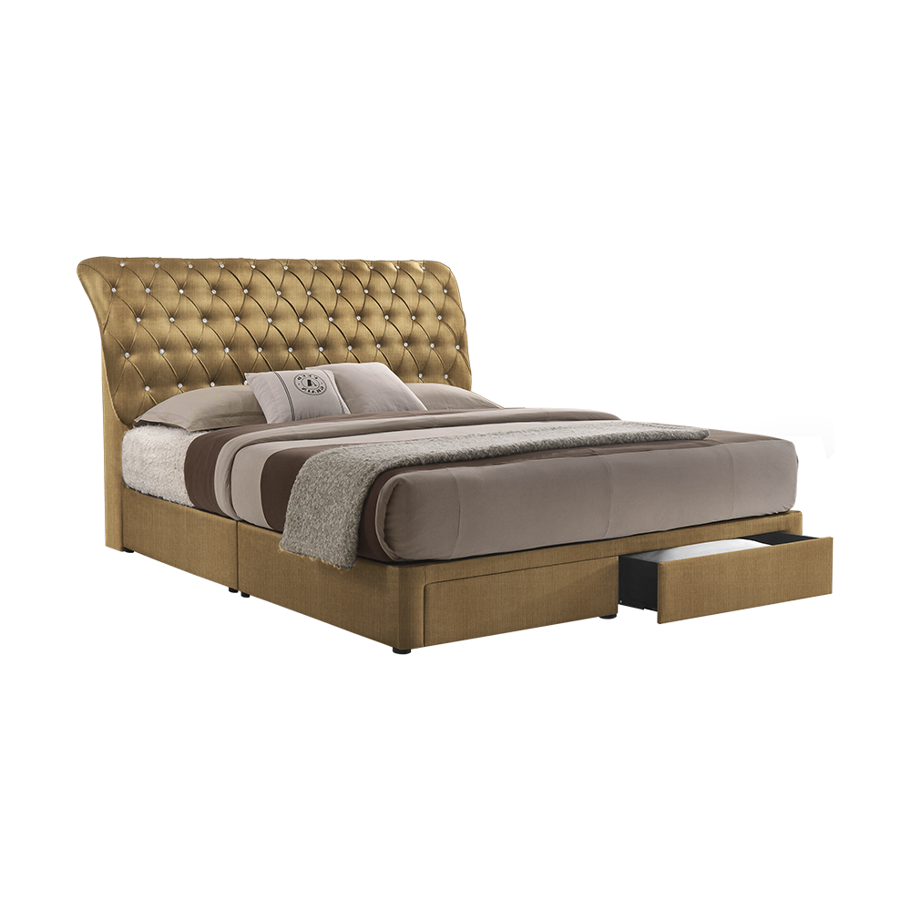 FLORENCE - Mix & Match Divan Bed Frame (with drawer) - Queen / King