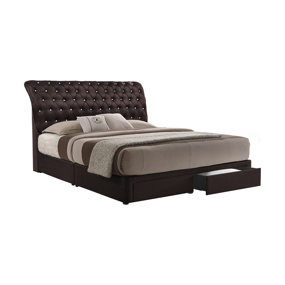 FLORENCE - Mix & Match Divan Bed Frame (with drawer) - Queen / King