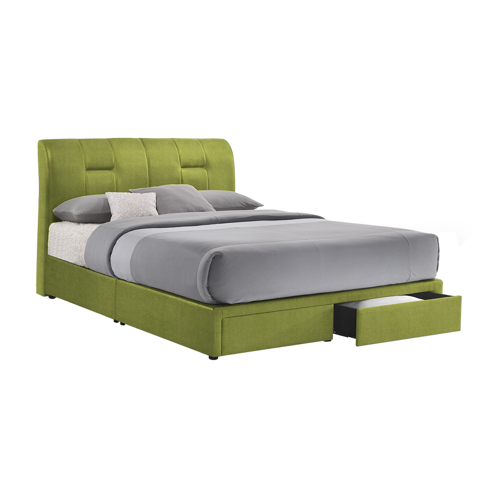 KERRY - Mix & Match Divan Bed Frame (with drawer) - Single / Super Single / Queen / King