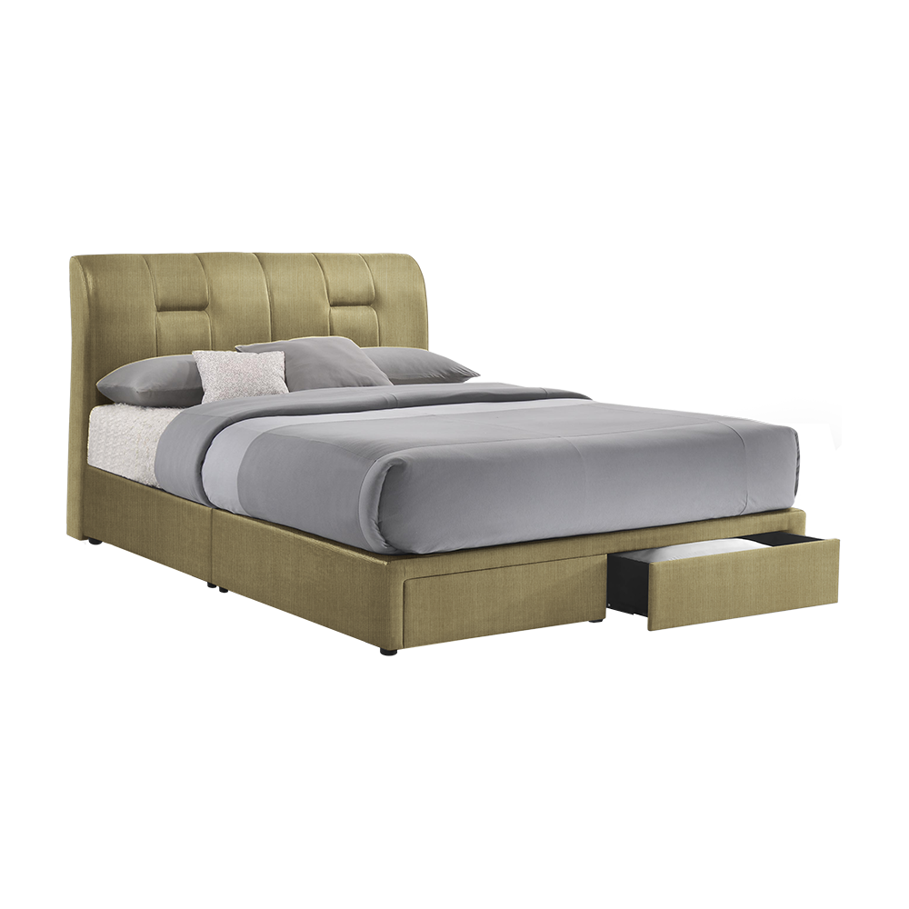 KERRY - Mix & Match Divan Bed Frame (with drawer) - Single / Super Single / Queen / King