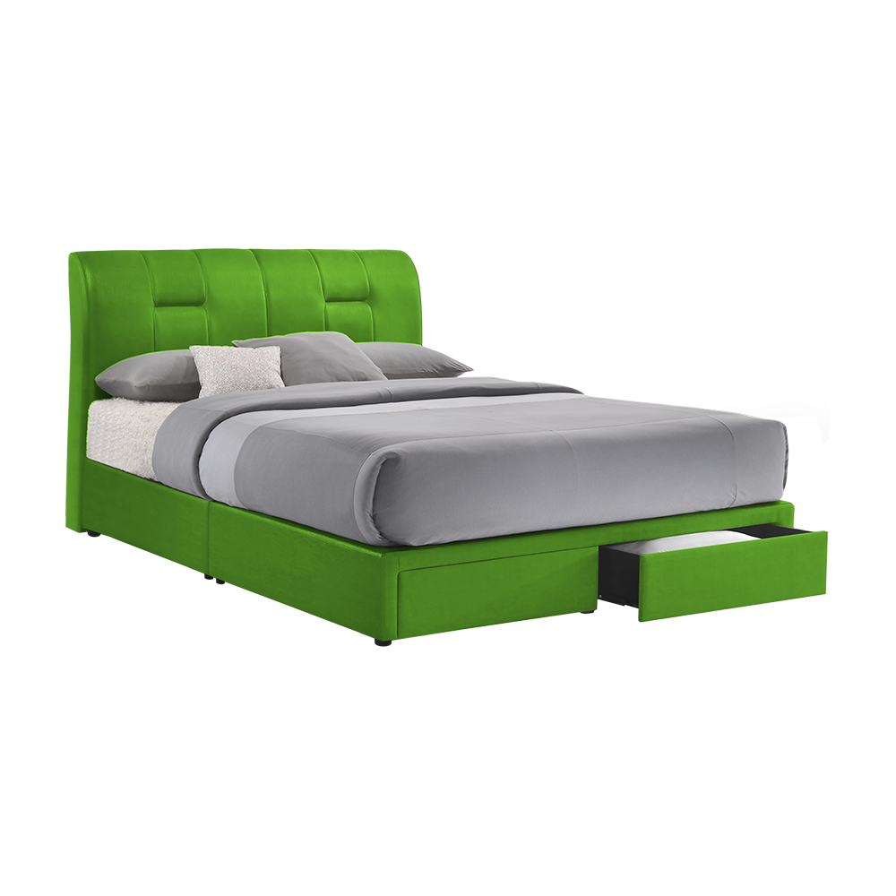 KERRY - Mix & Match Divan Bed Frame (with drawer) - Single / Super Single / Queen / King