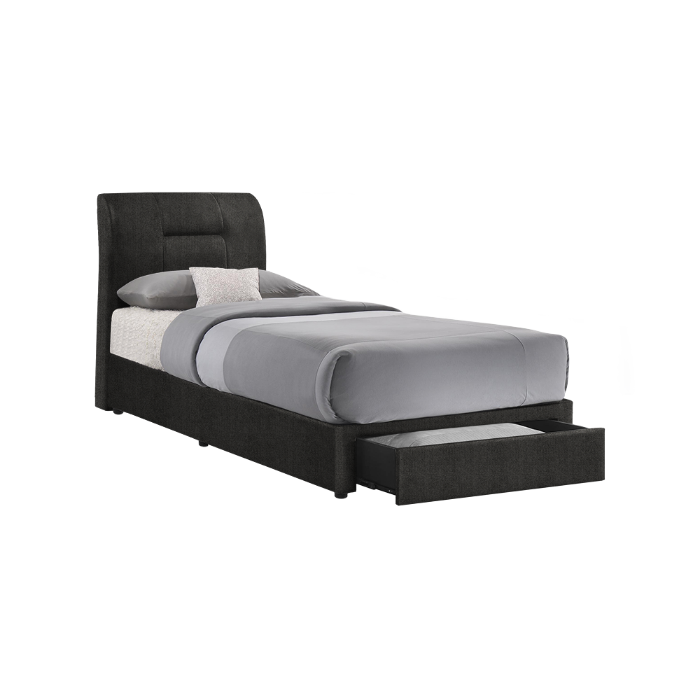 KERRY - Mix & Match Divan Bed Frame (with drawer) - Single / Super Single / Queen / King