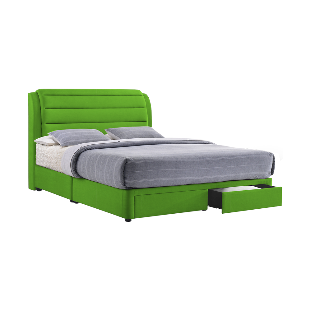 LARA - Mix & Match Divan Bed Frame (with drawer) - Single / Super Single / Queen / King