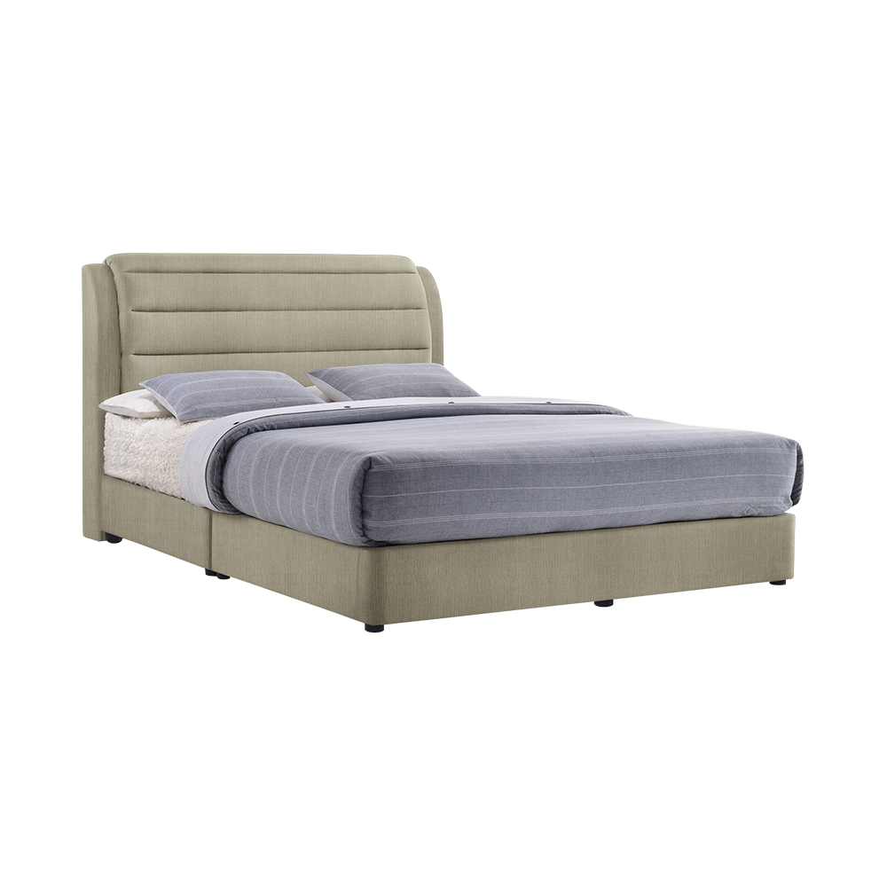 LARA - Mix & Match Divan Bed Frame (without drawer) - Single / Super Single / Queen / King