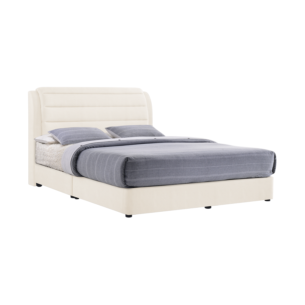 LARA - Mix & Match Divan Bed Frame (without drawer) - Single / Super Single / Queen / King