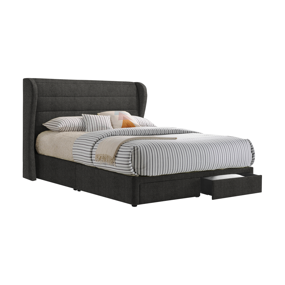 MAPLE - Mix & Match Divan Bed Frame (with drawer) - Single / Super Single / Queen / King