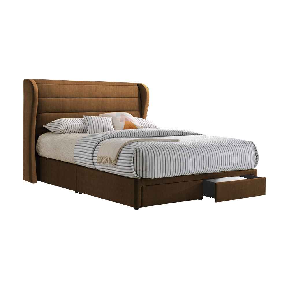 MAPLE - Mix & Match Divan Bed Frame (with drawer) - Single / Super Single / Queen / King