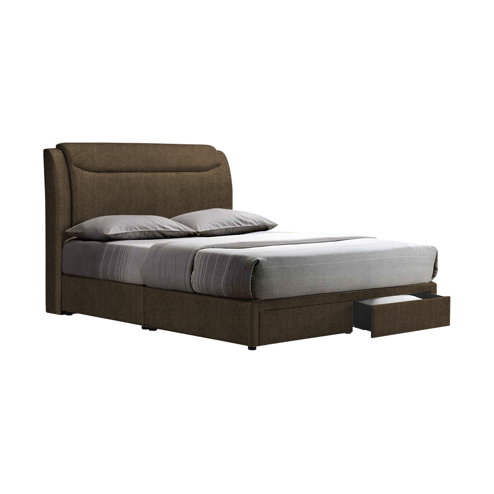 NEWTON - Mix & Match Divan Bed Frame (with drawer) - Single / Super Single / Queen / King