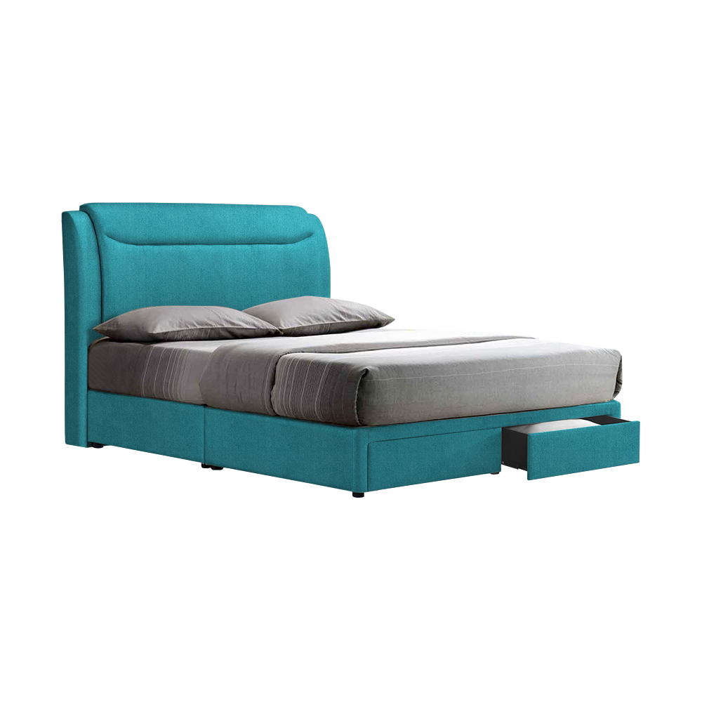 NEWTON - Mix & Match Divan Bed Frame (with drawer) - Single / Super Single / Queen / King