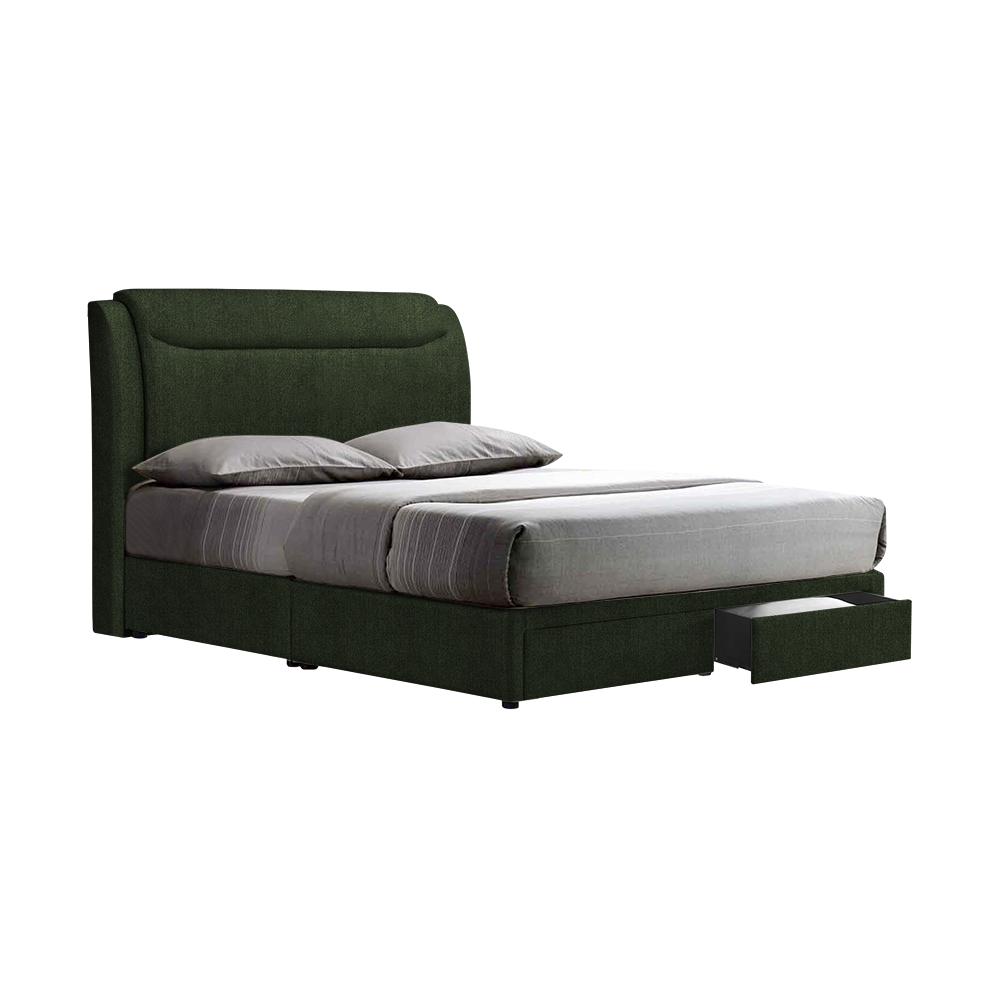 NEWTON - Mix & Match Divan Bed Frame (with drawer) - Single / Super Single / Queen / King