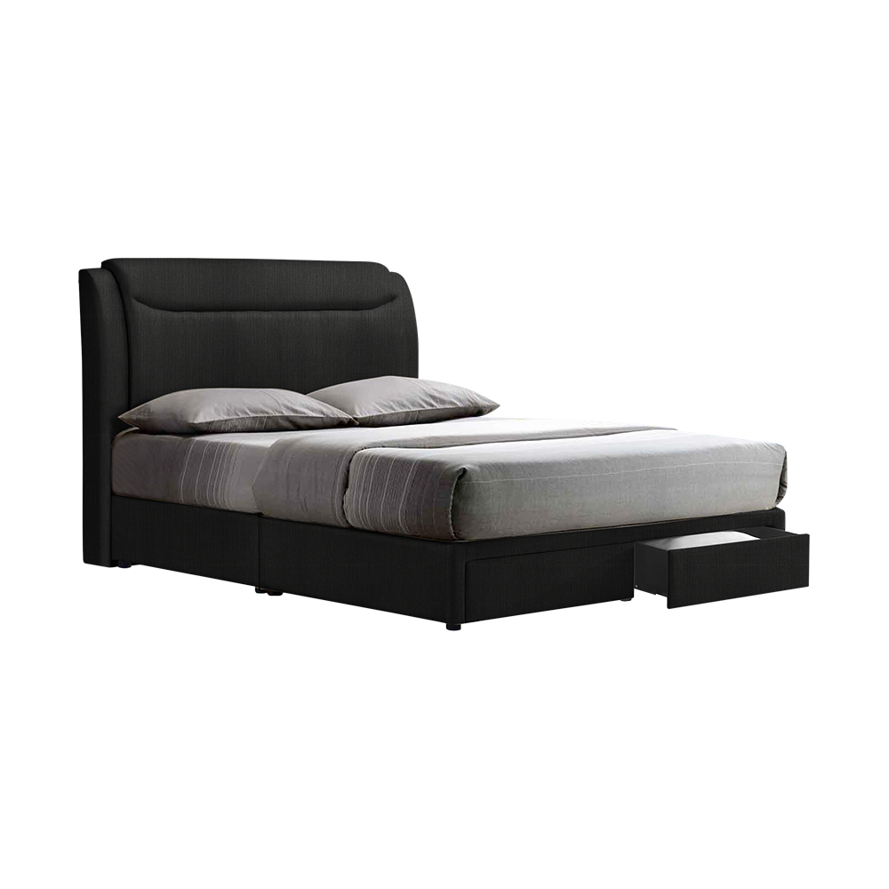 NEWTON - Mix & Match Divan Bed Frame (with drawer) - Single / Super Single / Queen / King
