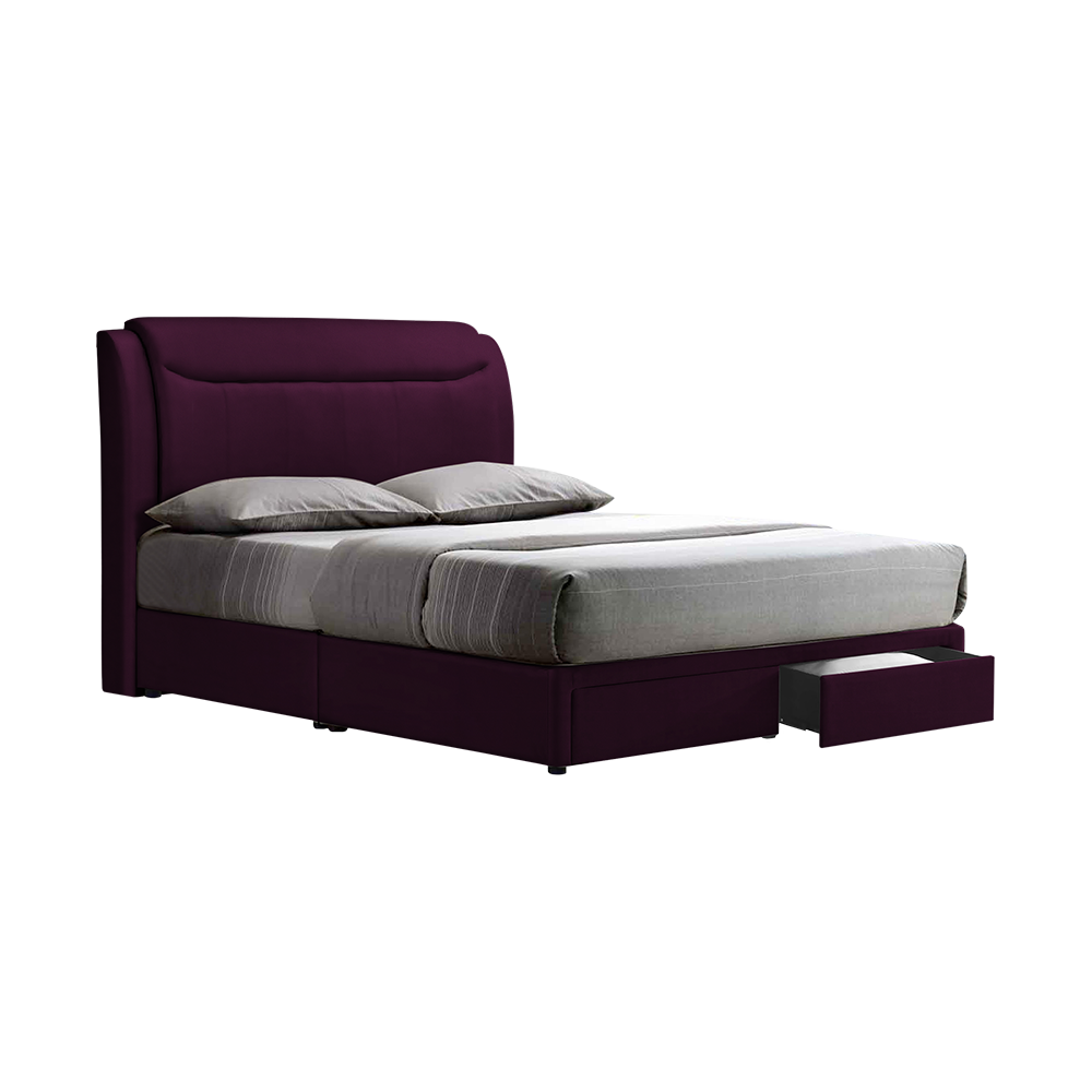 NEWTON - Mix & Match Divan Bed Frame (with drawer) - Single / Super Single / Queen / King