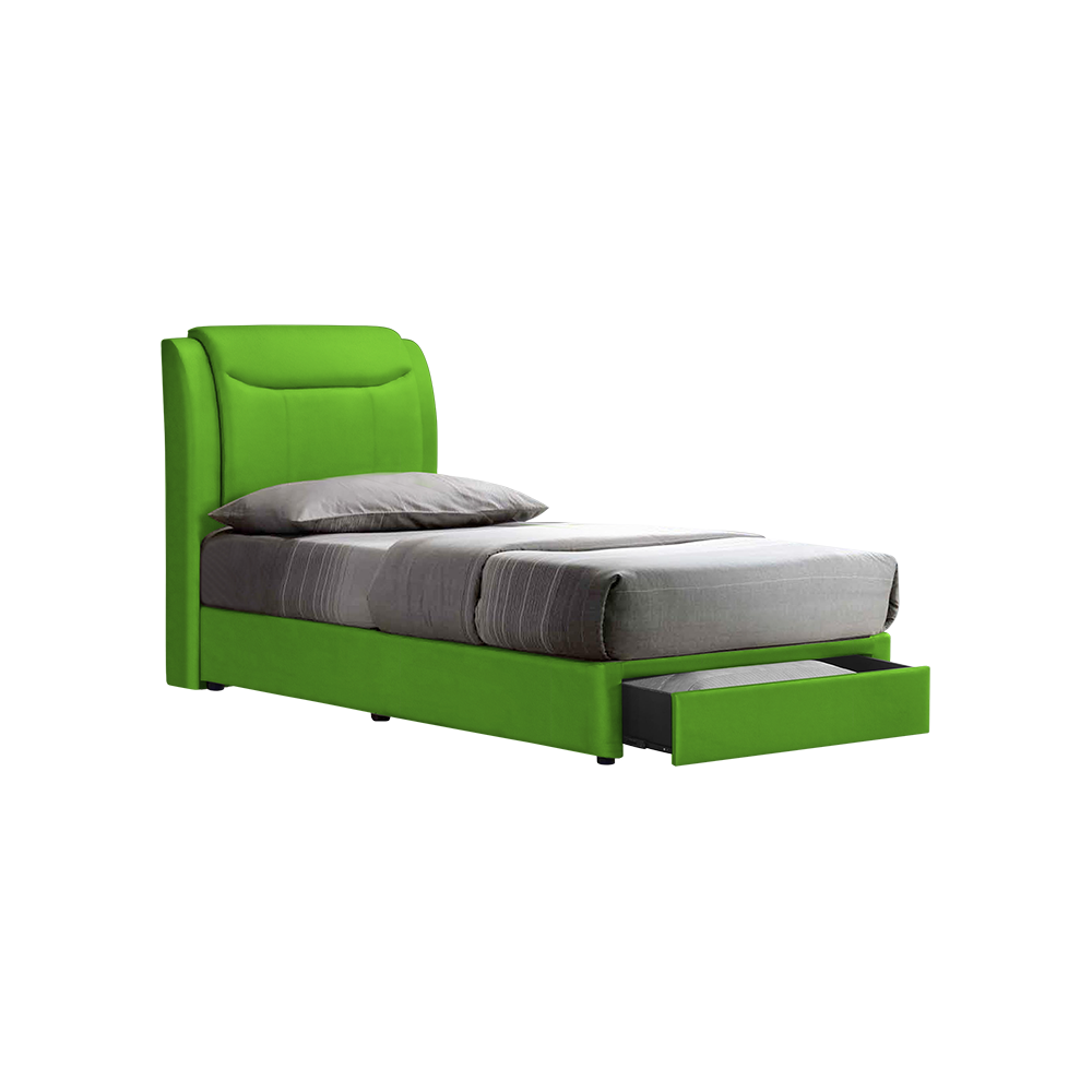 NEWTON - Mix & Match Divan Bed Frame (with drawer) - Single / Super Single / Queen / King