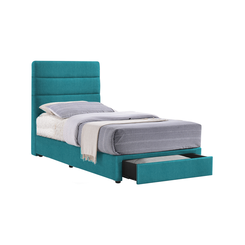 SABINA - Mix & Match Divan Bed Frame (with drawer) - Single / Super Single / Queen / King