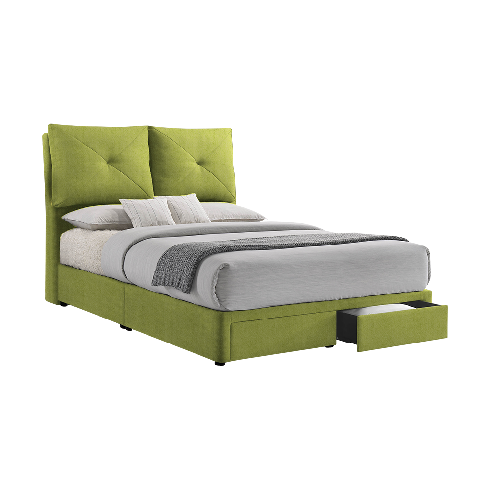 SHELDON - Mix & Match Divan Bed Frame (with drawer) - Queen / King