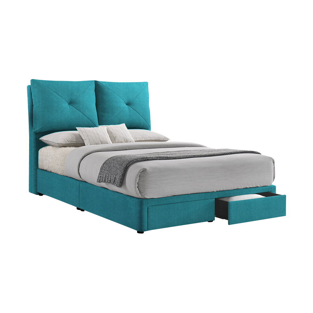 SHELDON - Mix & Match Divan Bed Frame (with drawer) - Queen / King