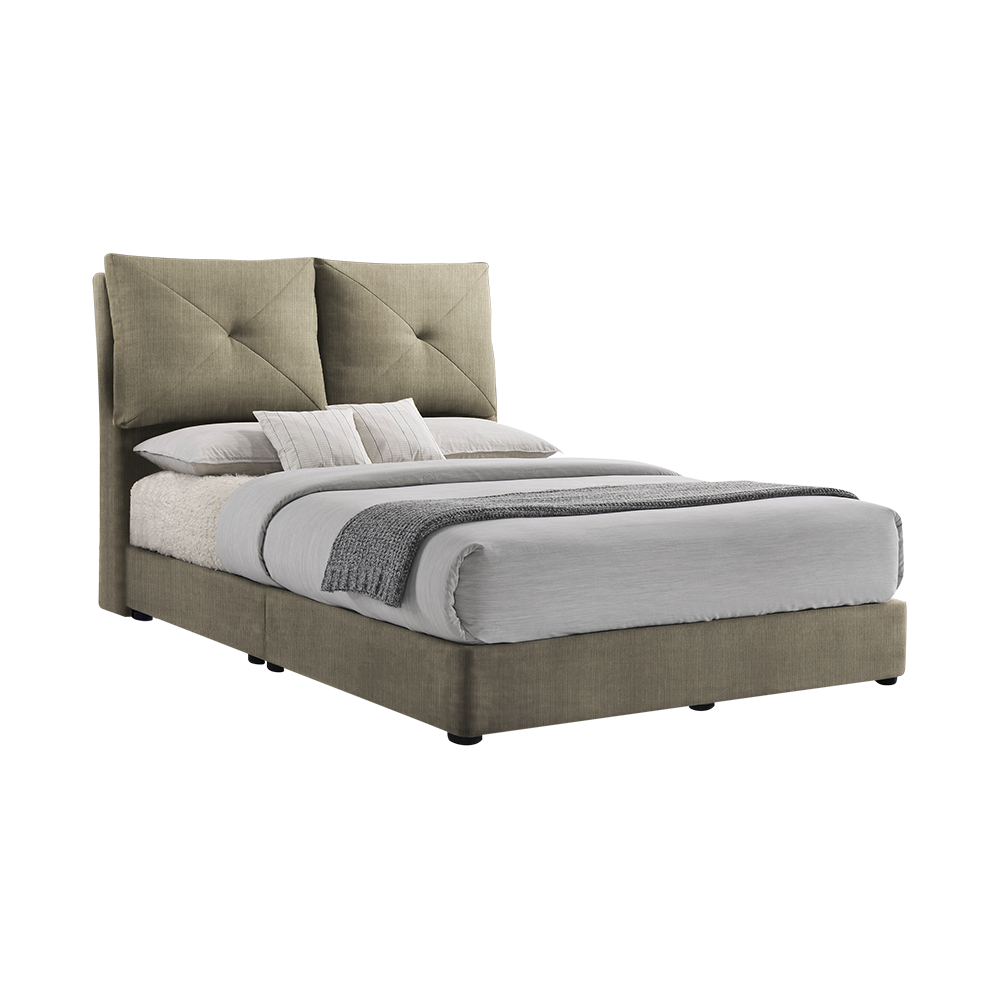 SHELDON - Mix & Match Divan Bed Frame (without drawer) - Queen / King