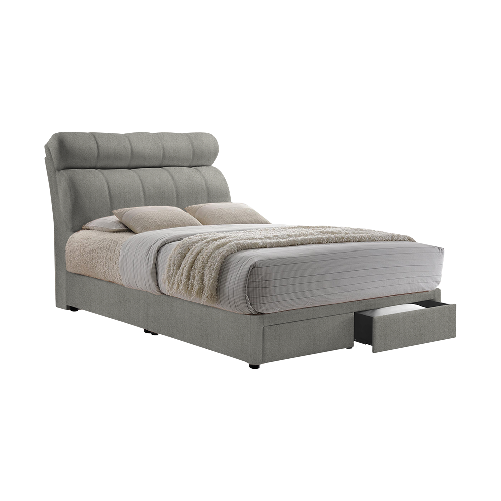 SORA - Mix & Match Divan Bed Frame (with drawer) - Queen / King