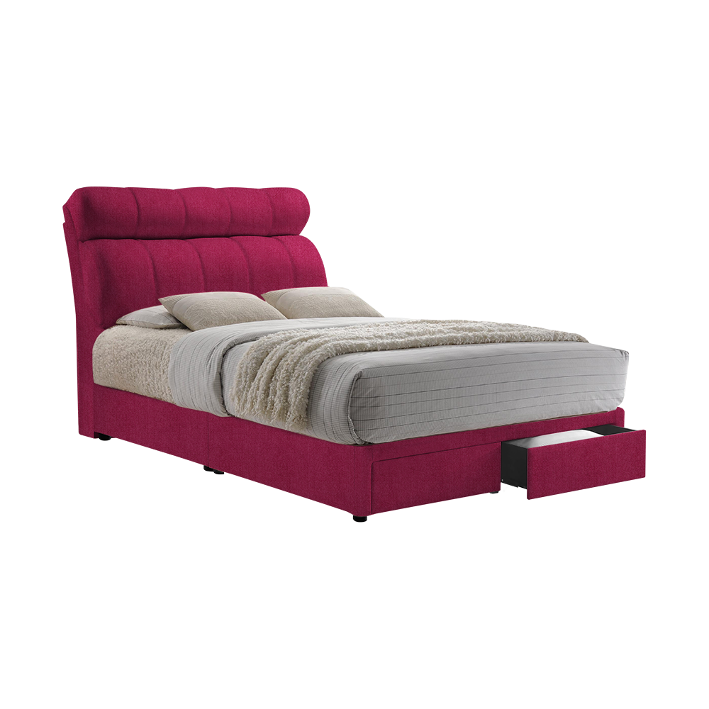 SORA - Mix & Match Divan Bed Frame (with drawer) - Queen / King