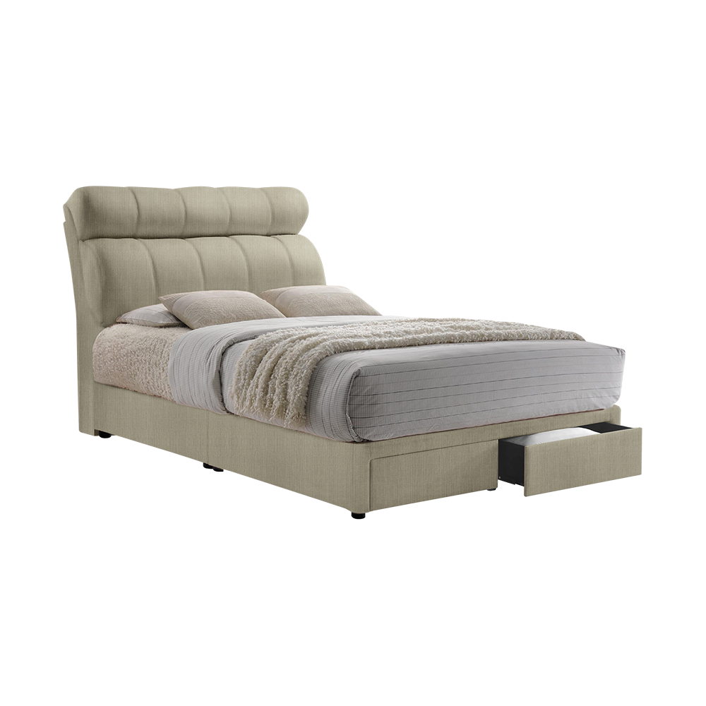 SORA - Mix & Match Divan Bed Frame (with drawer) - Queen / King