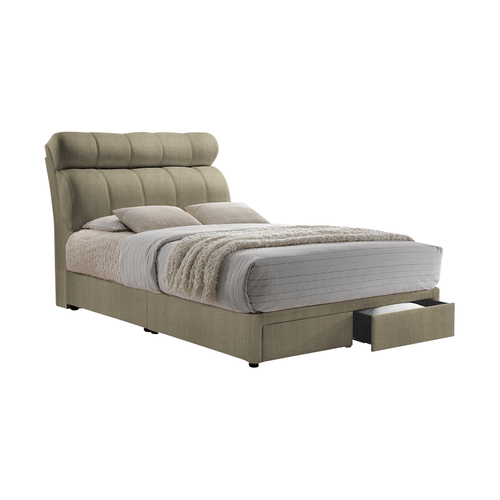 SORA - Mix & Match Divan Bed Frame (with drawer) - Queen / King