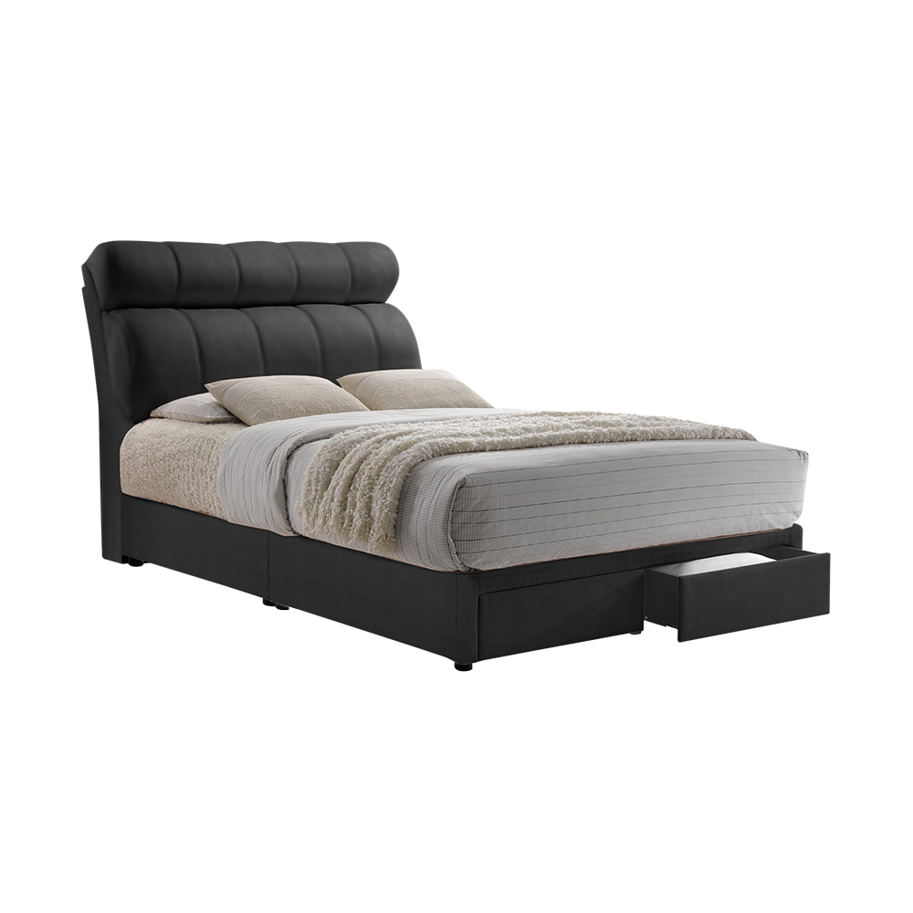 SORA - Mix & Match Divan Bed Frame (with drawer) - Queen / King