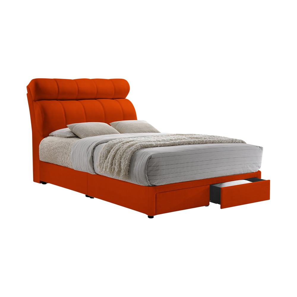 SORA - Mix & Match Divan Bed Frame (with drawer) - Queen / King