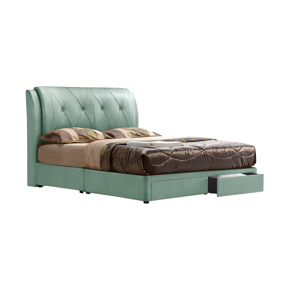 SPENCER - Mix & Match Divan Bed Frame (with drawer) - Single / Super Single / Queen / King