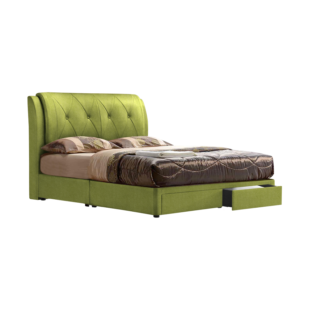 SPENCER - Mix & Match Divan Bed Frame (with drawer) - Single / Super Single / Queen / King