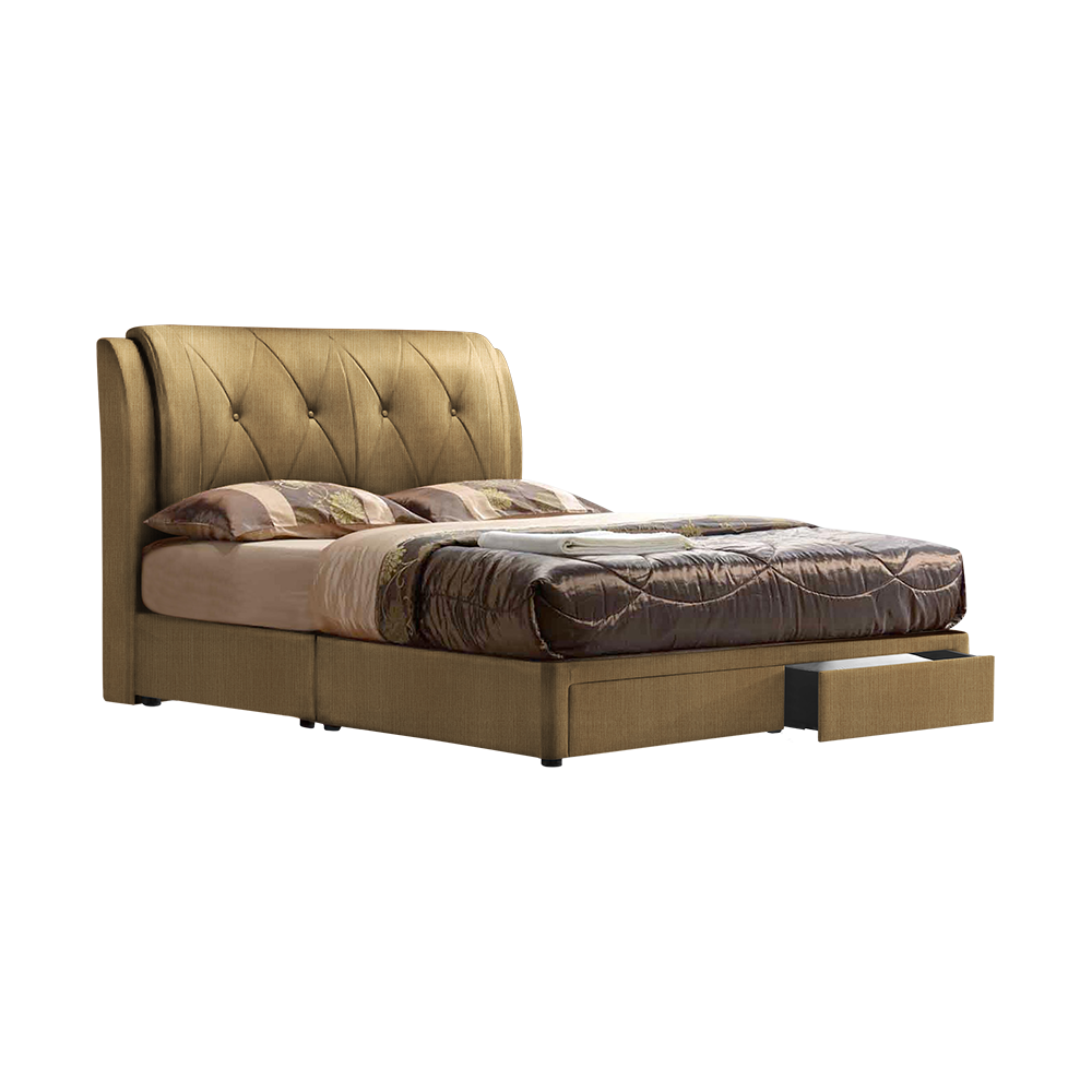 SPENCER - Mix & Match Divan Bed Frame (with drawer) - Single / Super Single / Queen / King