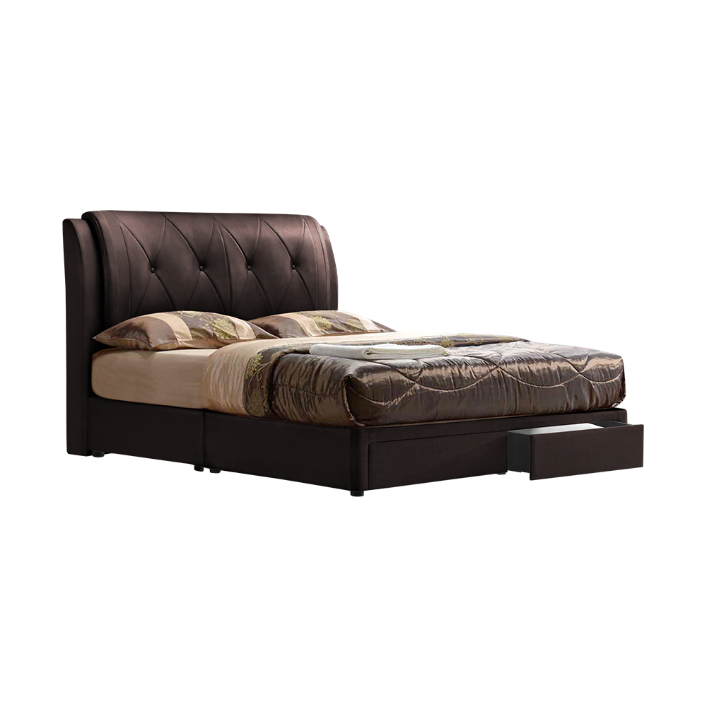 SPENCER - Mix & Match Divan Bed Frame (with drawer) - Single / Super Single / Queen / King
